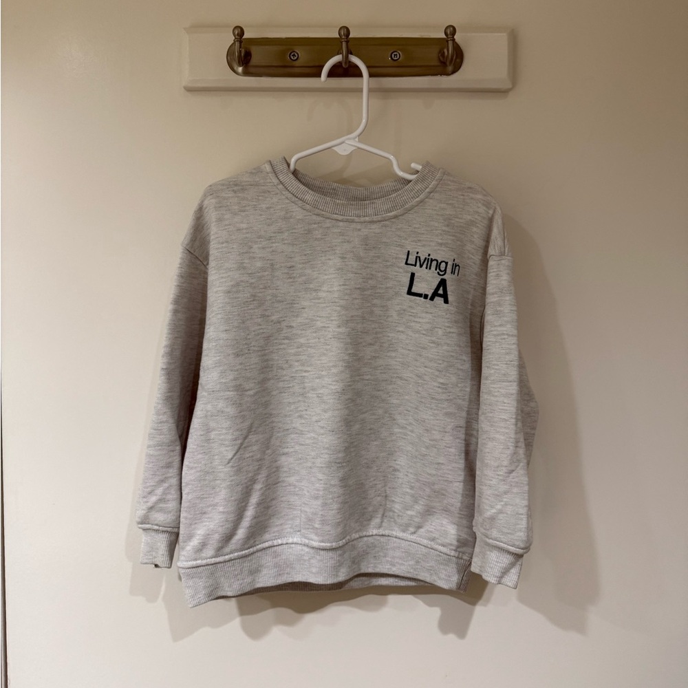 Zara Los Angeles LA Sweatshirt 6 Years